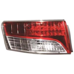 Lights, Left Rear Lamp (Outer, On Quarter Panel, Saloon, Original Equipment) for Toyota AVENSIS Saloon 2009 2011, 