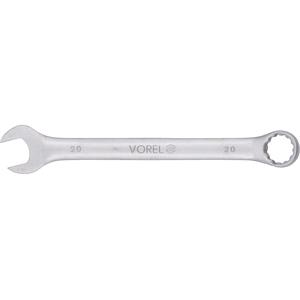 Spanners and Adjustable Wrenches, COMBINATION SPANNER CrV 20MM SATIN, VOREL