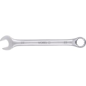 Spanners and Adjustable Wrenches, COMBINATION SPANNER CrV 22MM SATIN, VOREL