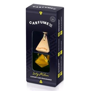 Air Fresheners, Lady Million Car Air Freshener   Carfume Lady Million Yellow, Carfume