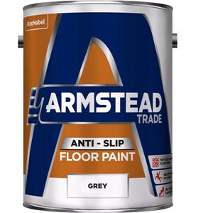 Workshop Floor Paint, Armstead Anti Slip Floor Paint   Grey   5 Litre, ARMSTEAD