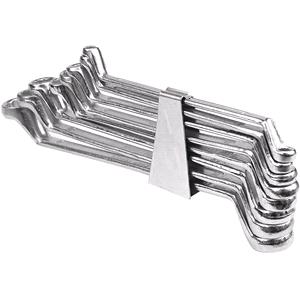 Spanners and Adjustable Wrenches, BI HEXAGONAL RING SPANNER SET 8PCS, 