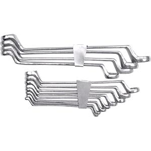 Spanners and Adjustable Wrenches, BI HEXAGONAL RING SPANNER SET 12PCS, 