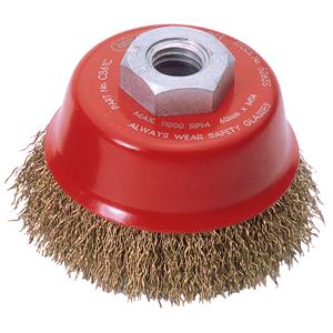 Wire Cup Brushes, Draper Expert 52635 60mm x M14 Crimped Wire Cup Brush, Draper