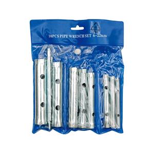 Hardware, TUBULAR SOCKET WRENCH SET 6 22MM, 10 PCS, 