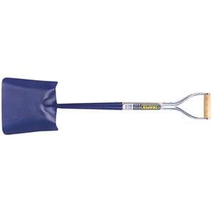 Shovels and Mixing, Draper Expert 52956 Solid Forged Square Mouth Shovel with Ash Shaft and MYD Handle, Draper