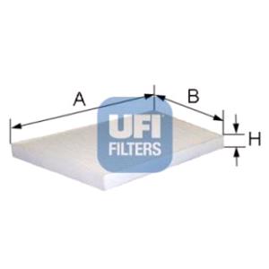 Pollen Filters, UFI Pollen Filter   5309400, UFI