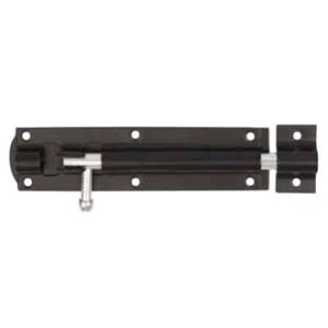Locks and Security, MOY Black Japanned Tower Bolt   6 Inch, Moy
