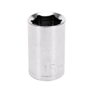 Hardware, SOCKET 6PT 1/2" 15MM, STHOR