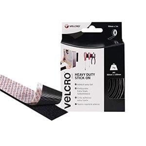 Tapes, VELCRO ST.ON TAPE BLK. 50MMX1MT 60241, 