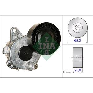 Belt Tensioner, V ribbed Belt, INA V Ribbed Belt Tensioner Pulley   534033610 (534033610), INA