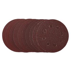 Sanding Discs, NEW Sanding Discs, 115mm, Hook & Loop, Assorted Grit, (Pack Of 10), Draper