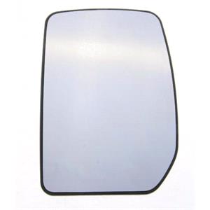 Wing Mirrors, Left Mirror Glass (heated) & Holder for FORD TRANSIT van, 2000 2014, 