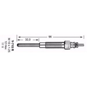 Glow Plugs, NGK Glow Plug (single)   5376, NGK