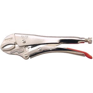 Self Grip Pliers, Knipex 54217 250mm Curved Jaw Self Grip Pliers, Knipex