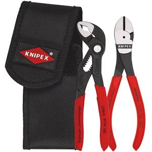 Plier Sets, KNIPEX Mini Pliers Set in Belt Tool Pouch, Knipex