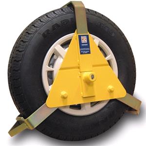 Locks and Security, Maypole Adjustable Wheel Clamp   10 to 14in., MAYPOLE