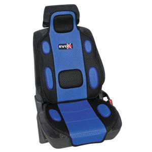 Seat Cushions, Evox, racing type sport cushion   Blue, Pilot