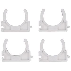 Hardware, PE PIPE HOLDER 32MM 4PCS, VOREL