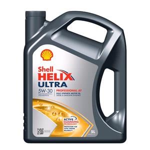 Engine Oils, Shell Helix Ultra Professional AF 5W30 Engine Oil Fully Synthetic   5 Litre, Shell