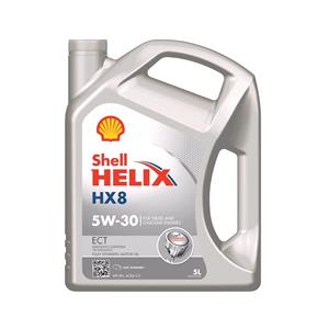 Engine Oils, Shell Helix HX8 ECT 5W30 Engine Oil Fully Synthetic   5 Litre, Shell