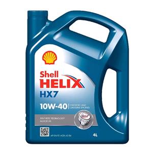 Engine Oils, Shell Helix HX7 10W40 Engine Oil Semi Synthetic   4 Litre, Shell