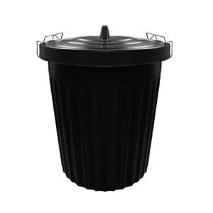 Kitchen and Dining, PLASTIC DUSTBIN CLIP LID 110LT, 