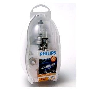 Bulbs   by Bulb Type, Philips H7/H1 Spare Bulbs Kit, Philips