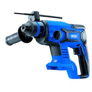 Drills and Cordless Drivers, Draper 55517 D20 20V Brushless SDS+ Rotary Hammer Drill - Bare (Battery Available Separately), Draper