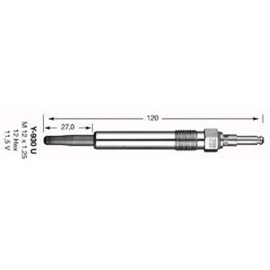 Glow Plugs, NGK Glow Plug (single)   5568, NGK