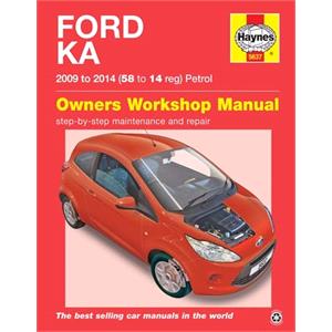 Haynes DIY Workshop Manuals, Haynes Ford Ka Petrol Manual 2009 2014, Haynes