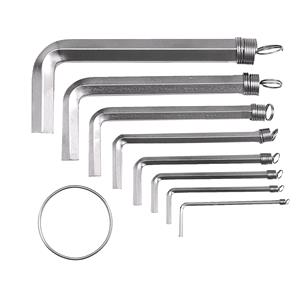 Allen Keys, HEX KEY SET 8PCS 2 10MM CrV, VOREL