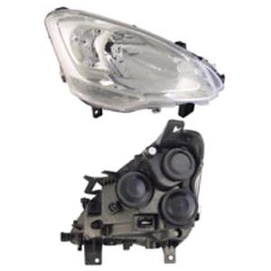 Lights, Citroen Berlingo 2008 01 RH Headlamp Suits H4 Bulbs, Valeo