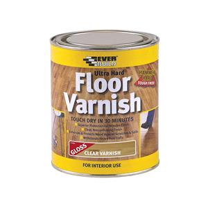Varnish, FLOOR VARNISH GLOSS 750ML E.B., 