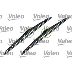 Wiper Blades, Valeo VM206 Silencio Wiper Blades Front Set (650 / 550mm) for Mercedes V CLASS 1996 to 2003, Valeo