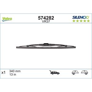 Wiper Blades, Valeo VR37 Silencio Rear Wiper Blade (340mm) for A4 2004 to 2008, Valeo