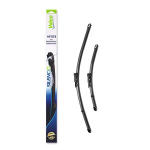 Wiper Blades, Valeo VF373 Silencio Flat Wiper Blades Front Set (600 / 400mm   Pinch Tab Arm Connection) for Vauxhall AMPERA 2012 Onwards, Valeo