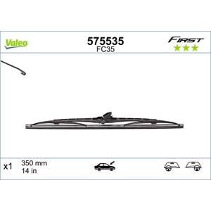 Wiper Blades, Valeo VF35 First Wiper Blade (350mm) for FORESTER  1997 to 2002, Valeo