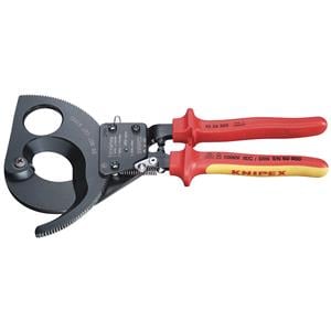 Cable Cutters/Shears, Knipex 57677 250mm VDE Heavy Duty Cable Cutter, Knipex