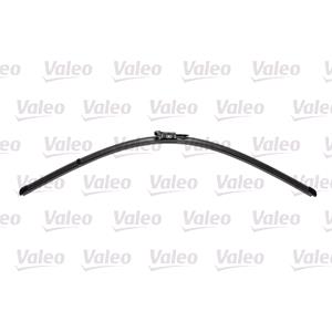 Wiper Blades, Valeo VF889 Silencio Flat Wiper Blades Front Set (700 / 380mm   Pinch Tab Arm Connection) for TRANSIT COURIER Box 2014 Onwards, Valeo