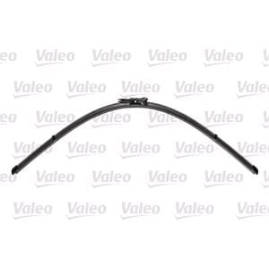 Wiper Blades, Valeo VF891 Silencio Flat Wiper Blades Front Set (750 / 500mm   Push Button Arm Connection) for TRANSIT Platform/Chassis 2014 Onwards, Valeo