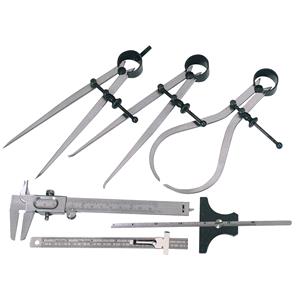Metal Rules, Draper 59110 Measuring Set (6 Piece), Draper