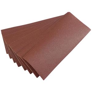 Sanding Sheets, Draper 59466 Ten 232 x 92mm 100Grit Aluminium Oxide Sanding Sheets, Draper
