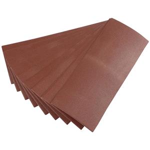 Sanding Sheets, Draper 59467 Ten 232 x 92mm 120Grit Aluminium Oxide Sanding Sheets, Draper