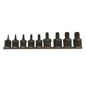 Screw Extractors, LASER 5967 Screw Extractor Set   3 8in. Drive & 1 2in. Drive   9 Piece, LASER
