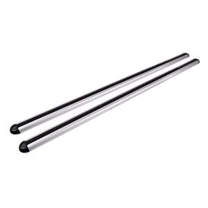 Complete set of aluminium roof bars, supplied with locks and keys