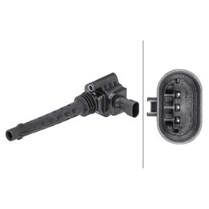 Ignition Coils, HELLA Ignition Coil   5DA358168541, HELLA