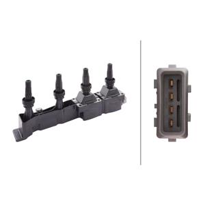 Ignition Coils, HELLA Ignition Coil   5DA193175731, HELLA