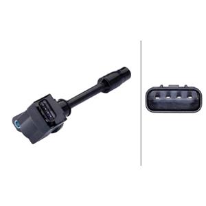 Ignition Coils, HELLA Ignition Coil   5DA358168091, HELLA