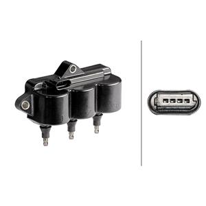 Ignition Coils, HELLA Ignition Coil   5DA358168 661, HELLA